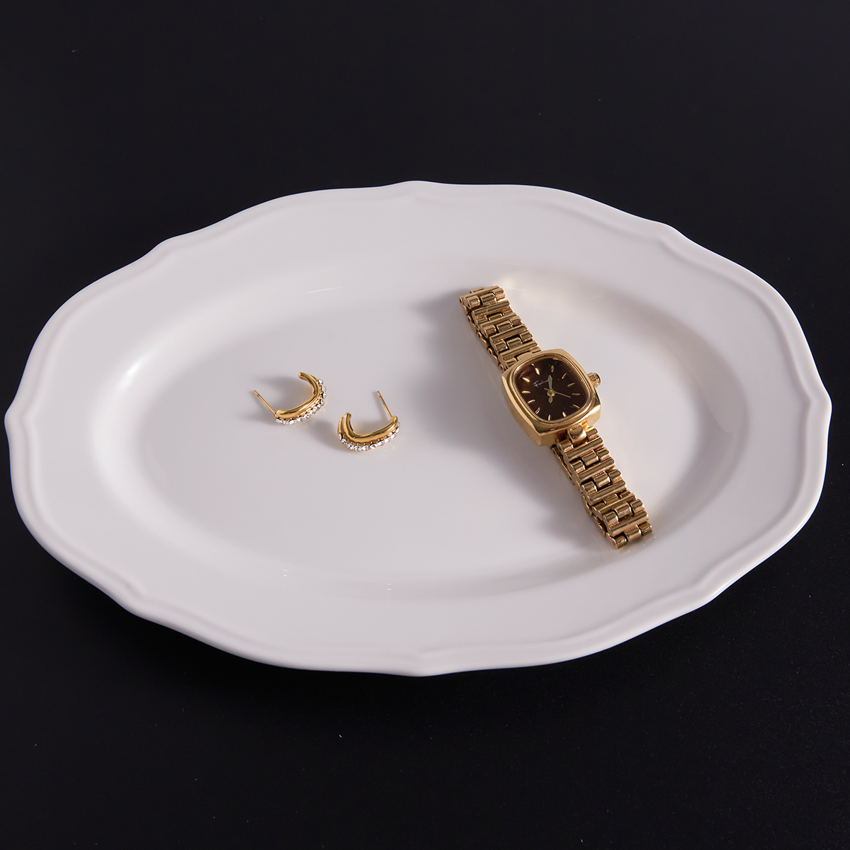 Céleste Earrings Vallérine 18K Gold - 3