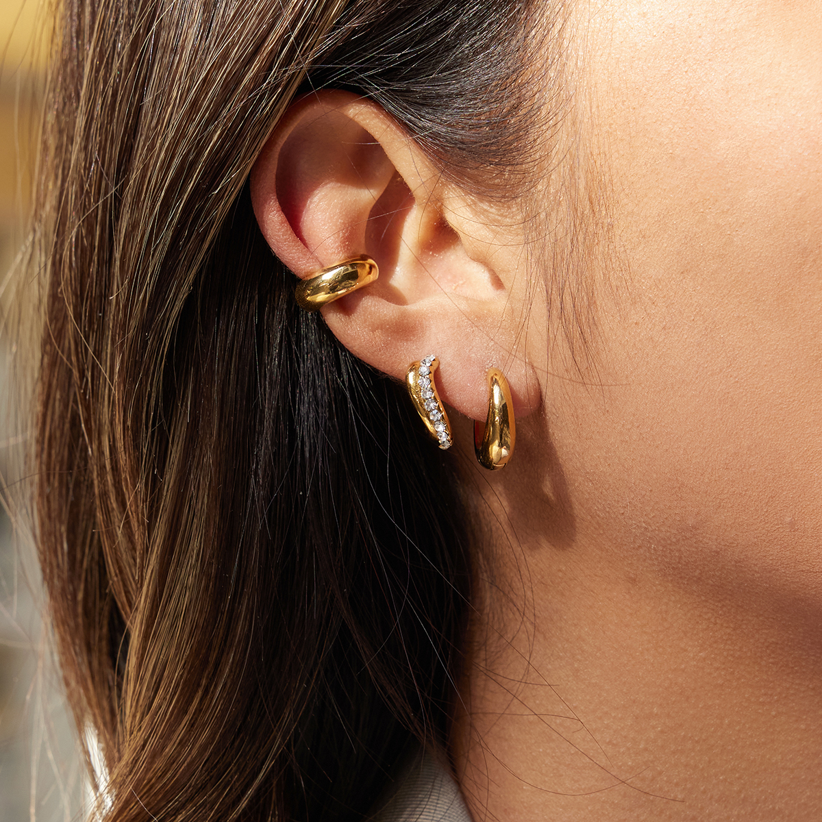 Céleste Earrings Vallérine 18K Gold - 5
