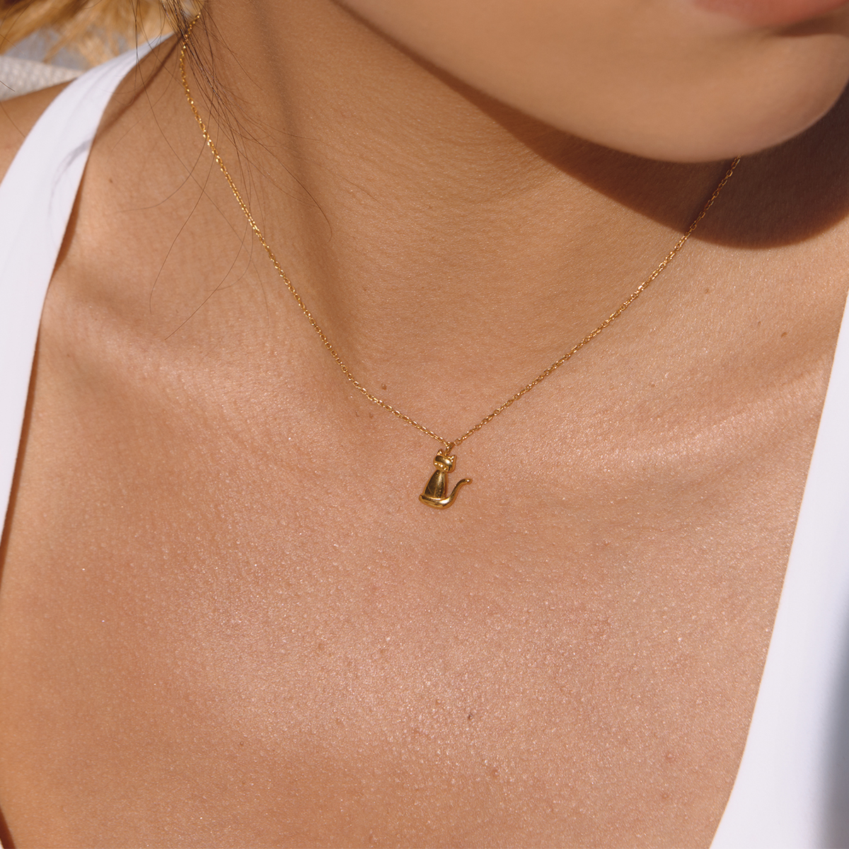 Céleste Necklace Xantheline 18K Gold - 5