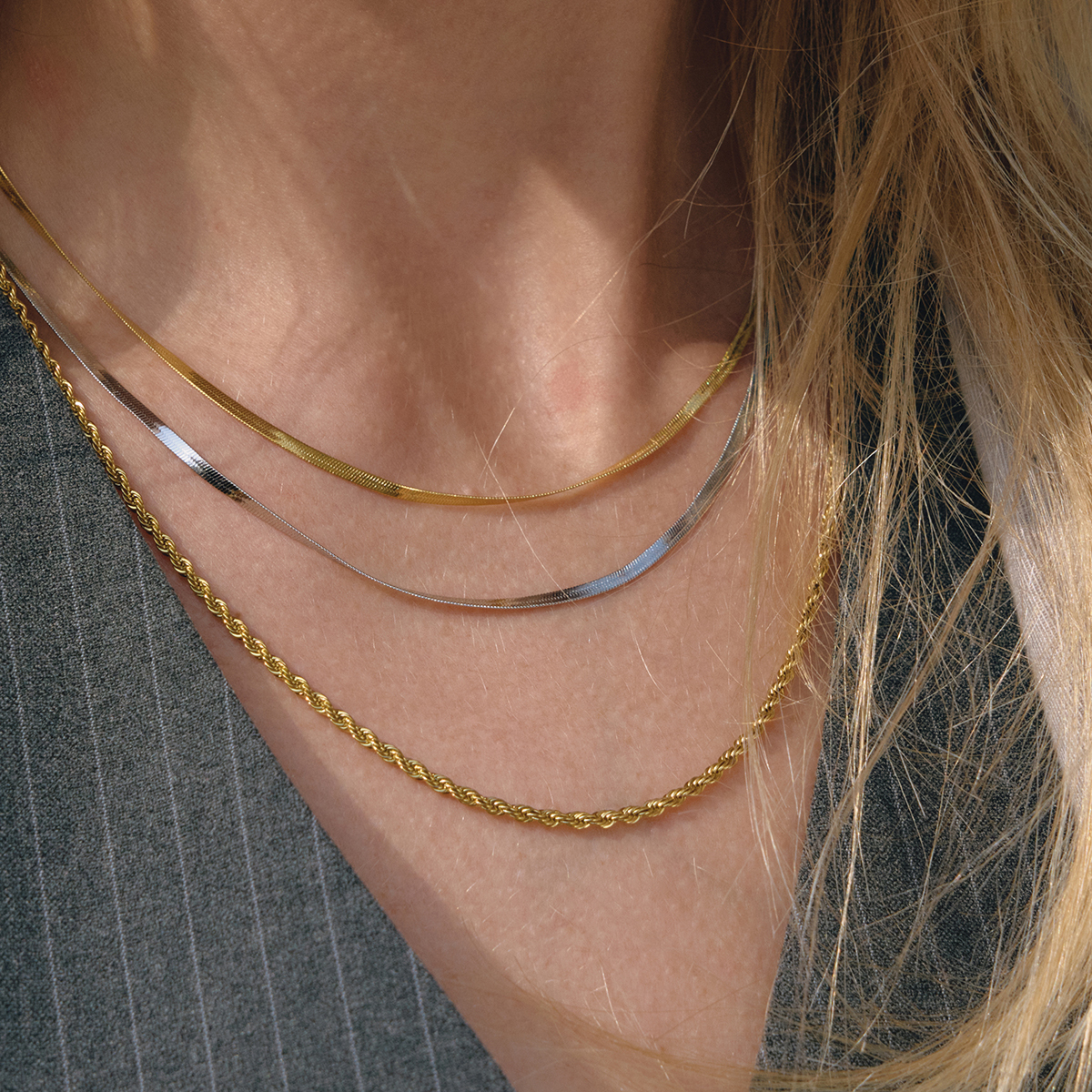 Céleste Necklace Zénovie 18K Gold - 9
