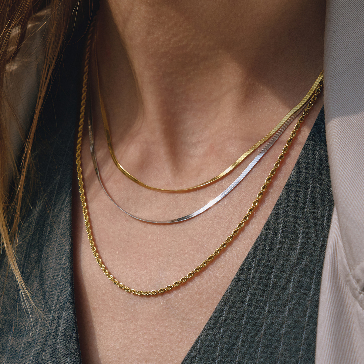 Céleste Necklace Zénovie 18K Gold - 10