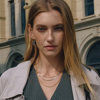 Céleste Necklace Zénovie 18K Gold