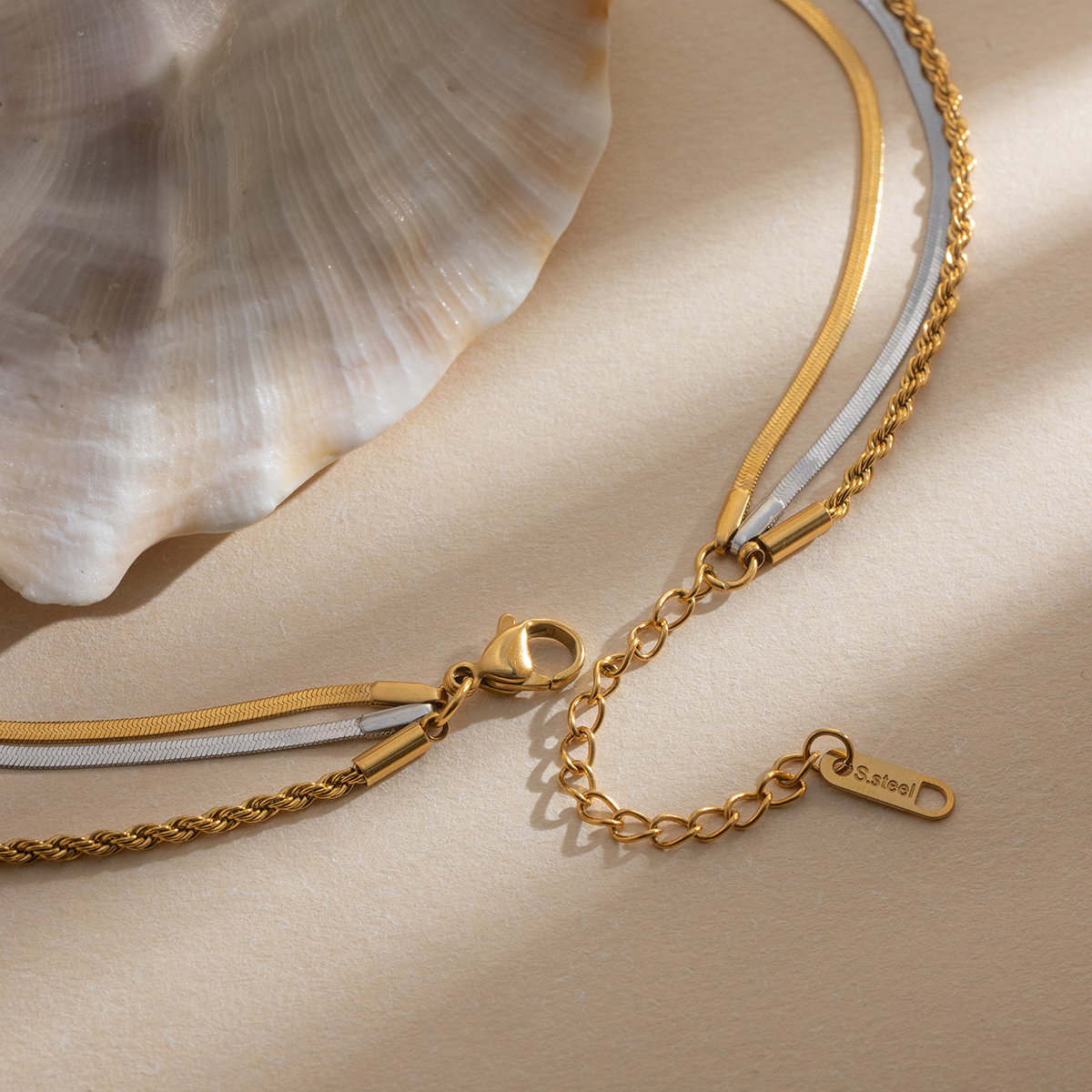 Céleste Necklace Zénovie 18K Gold - 14