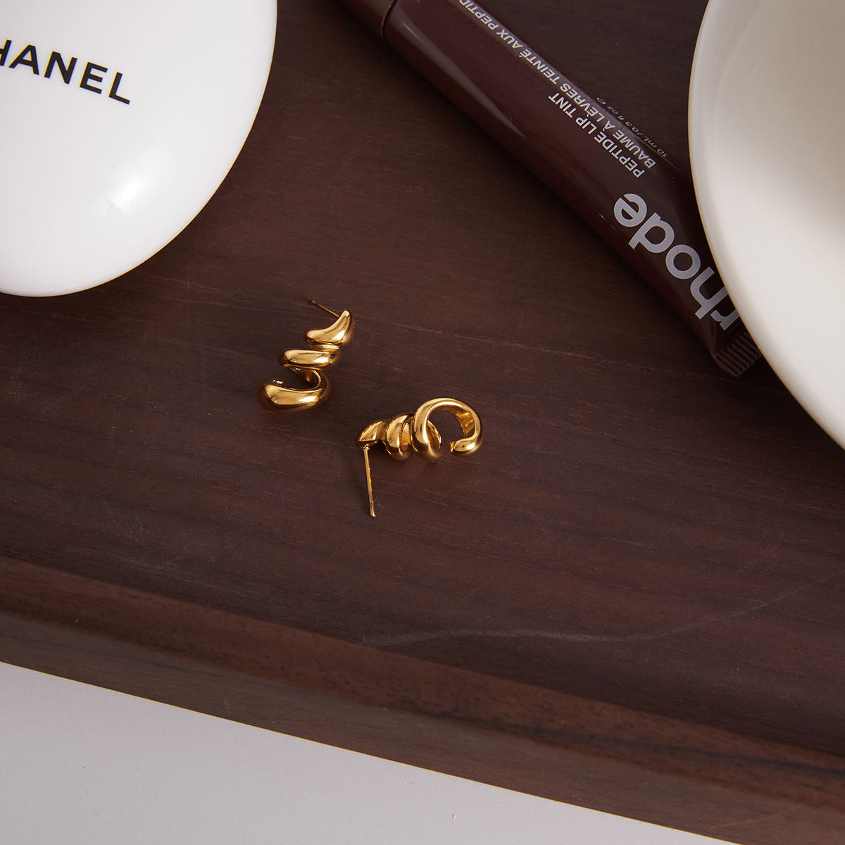 Céleste Earrings Astreline 18K Gold - 3