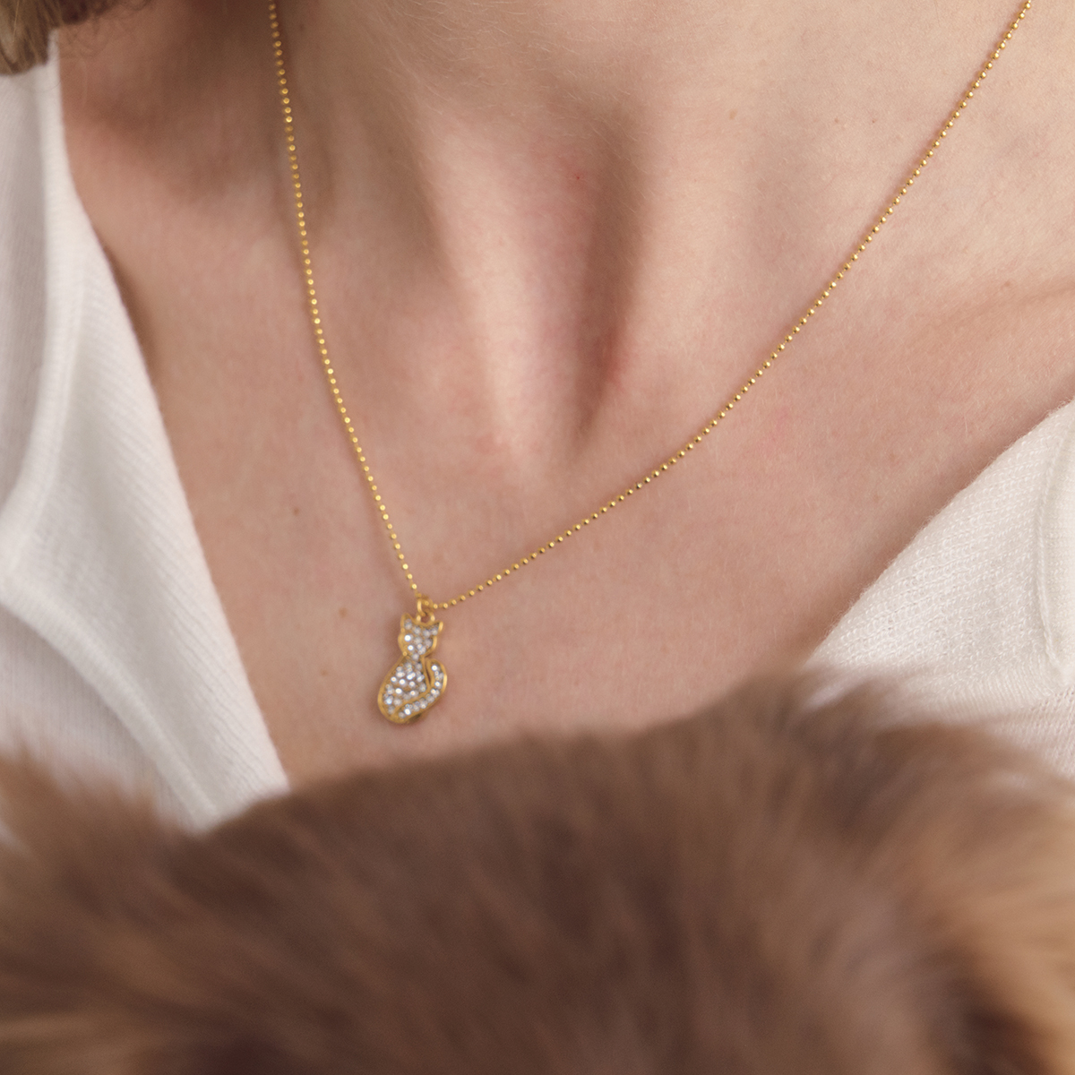 Céleste Necklace Dalinéa 18K Gold - 6