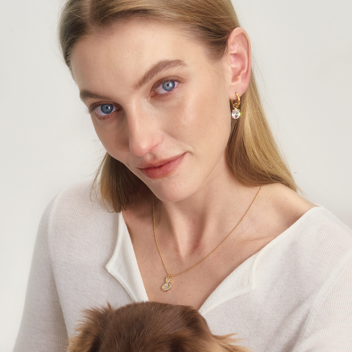 Céleste Necklace Dalinéa 18K Gold - 5