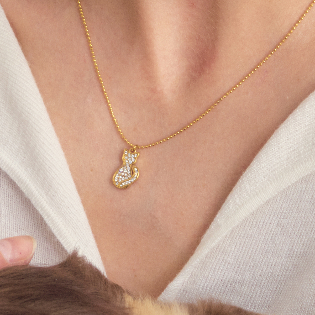 Céleste Necklace Dalinéa 18K Gold - 4
