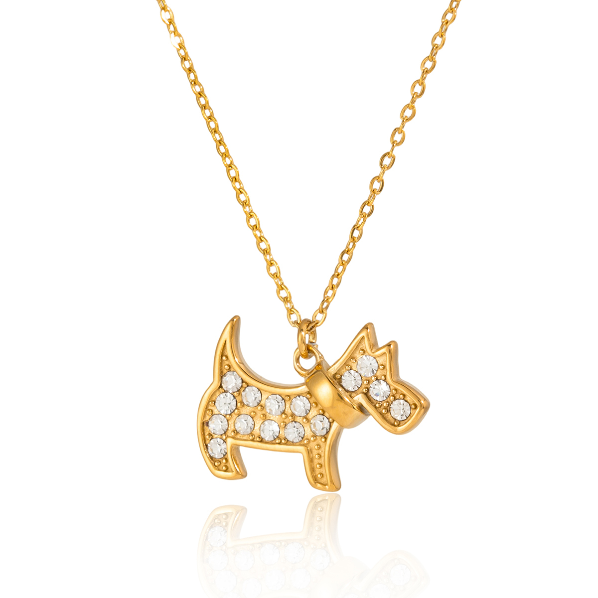 Céleste Necklace Fiorenza-Rose 18K Gold | Smycken | Klocktema