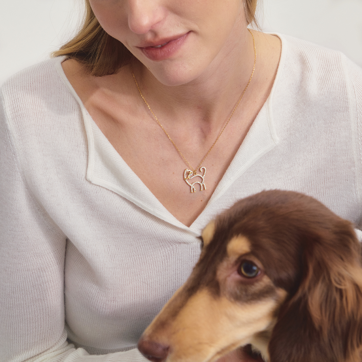 Céleste Necklace Guilhermina 18K Gold - 5