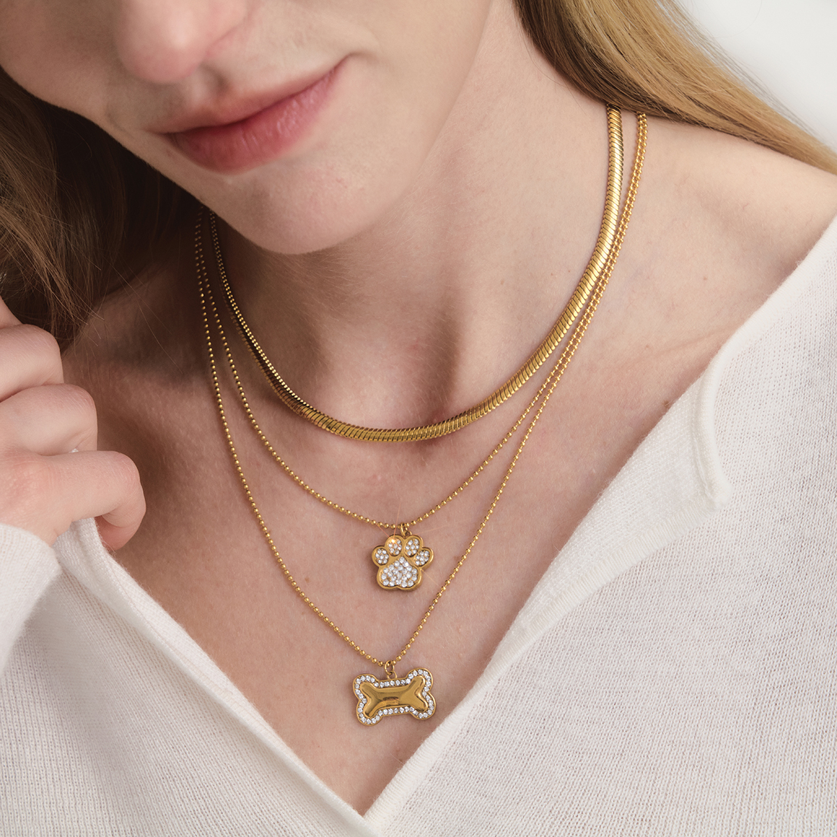 Céleste Necklace Héloane 18K Gold - 7