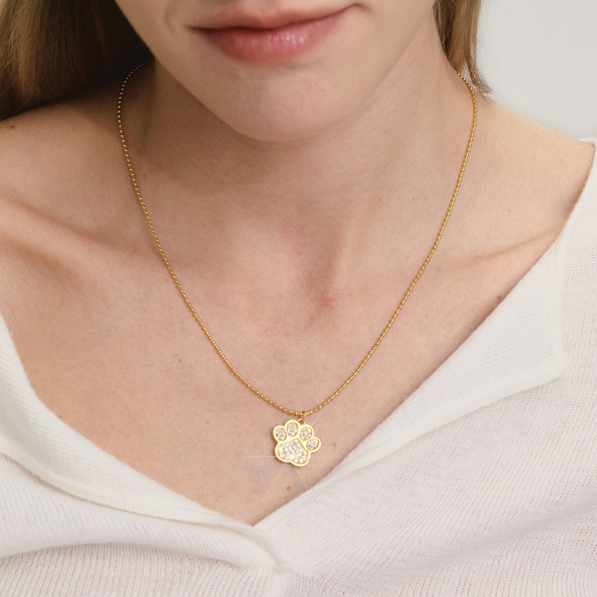 Céleste Necklace Héloane 18K Gold - 4