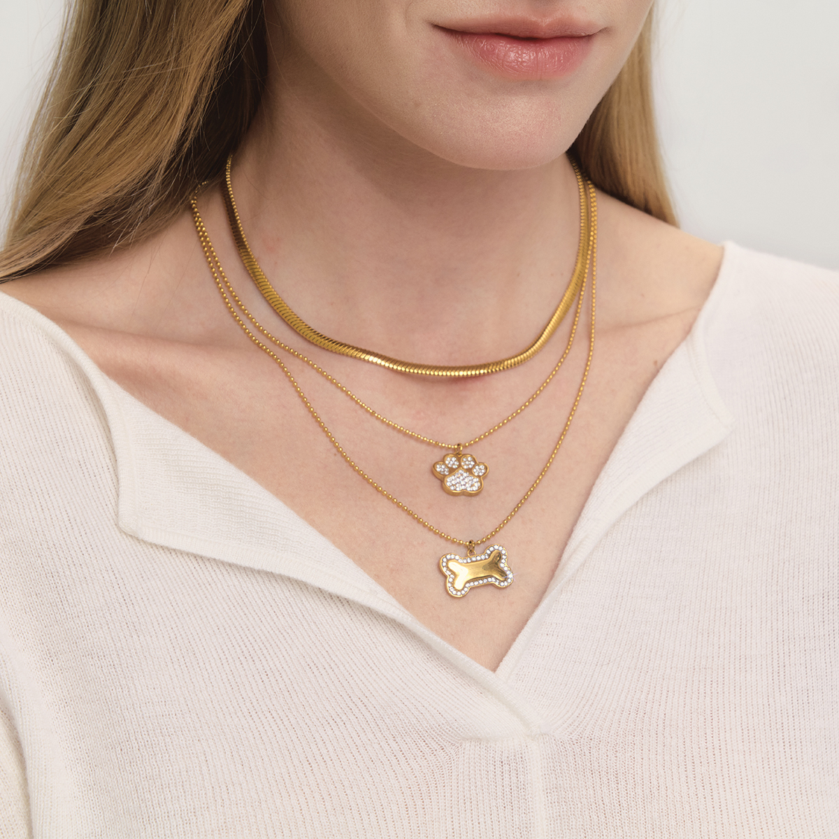 Céleste Necklace Héloane 18K Gold - 6