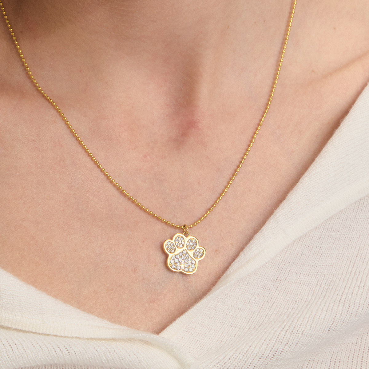 Céleste Necklace Héloane 18K Gold - 3