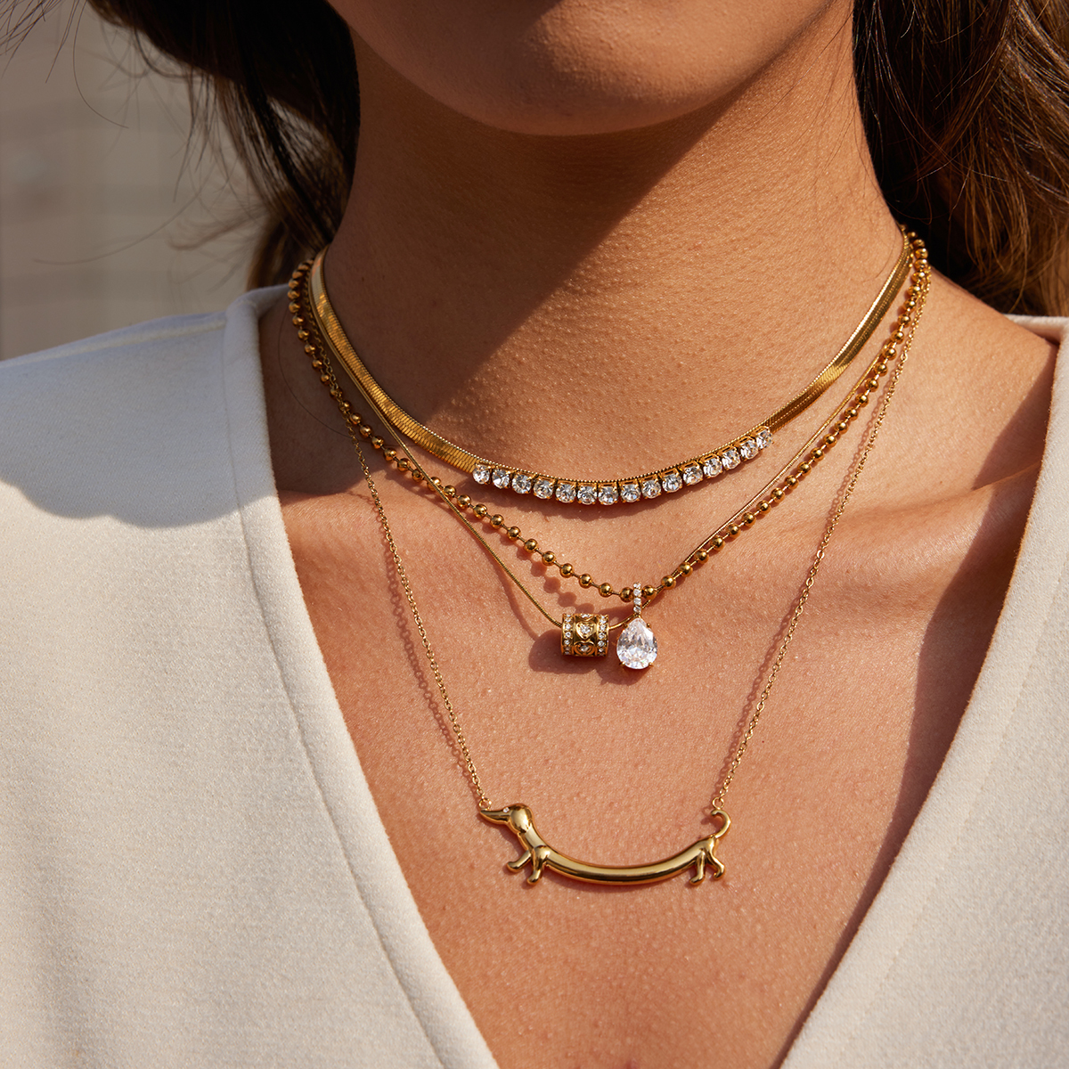 Céleste Necklace Ilyssia 18K Gold - 6