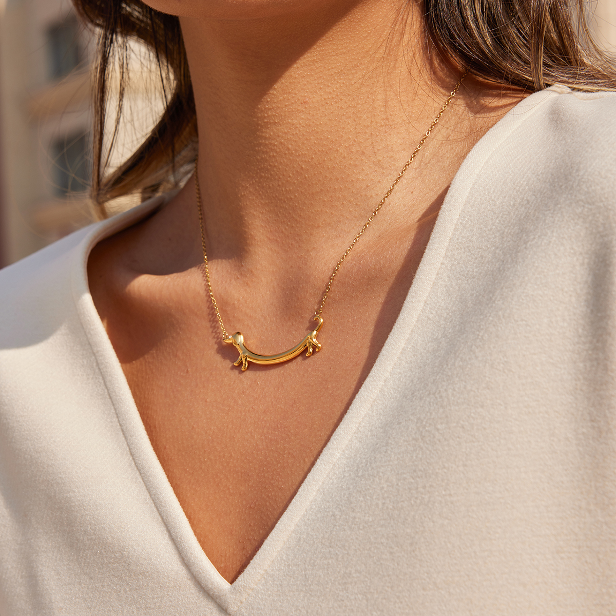 Céleste Necklace Ilyssia 18K Gold - 3