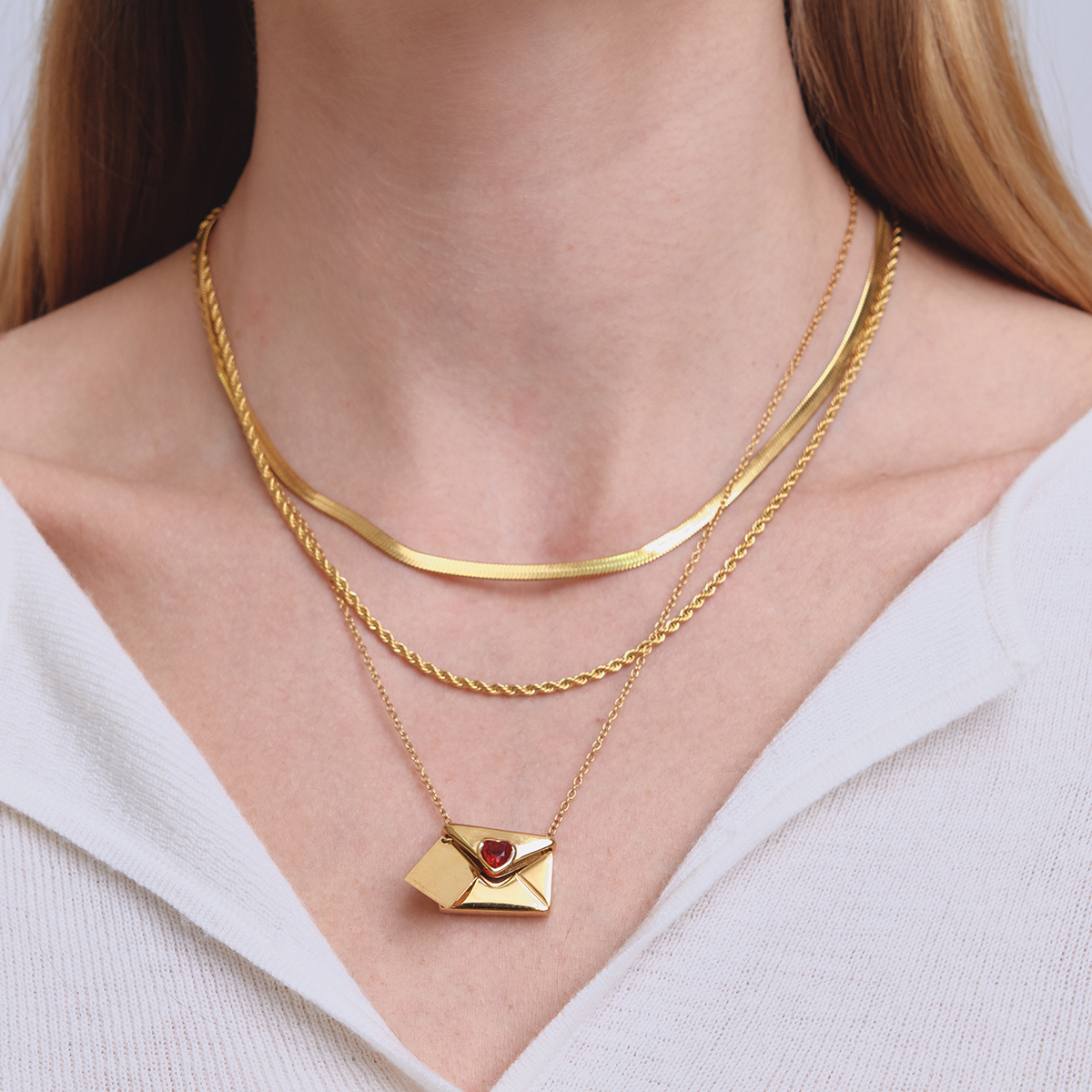 Céleste Necklace Joveline 18K Gold - 11
