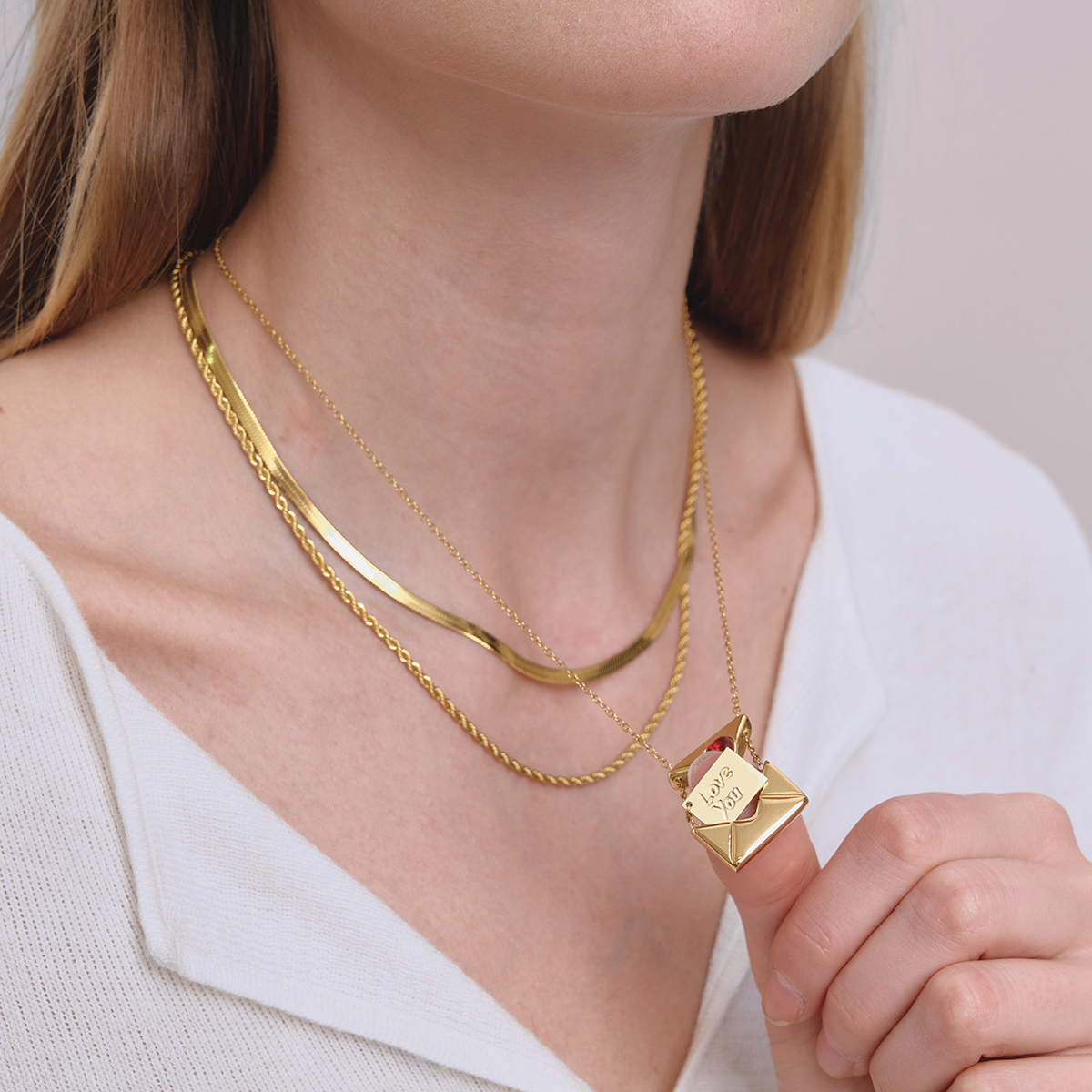 Céleste Necklace Joveline 18K Gold - 14