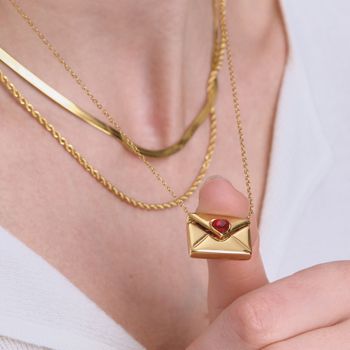 Céleste Necklace Joveline 18K Gold - 10