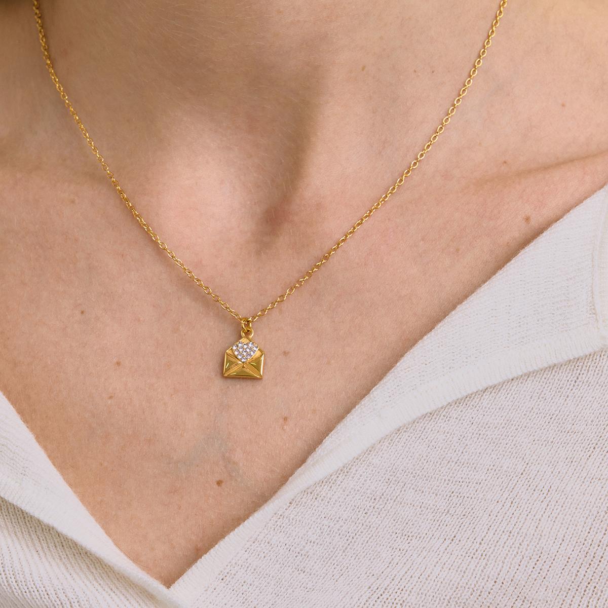 Céleste Necklace Kassandrine 18K Gold - 7
