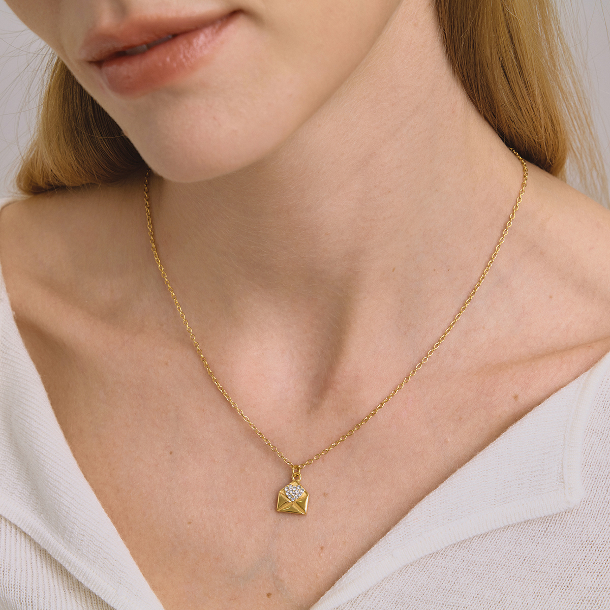 Céleste Necklace Kassandrine 18K Gold - 8