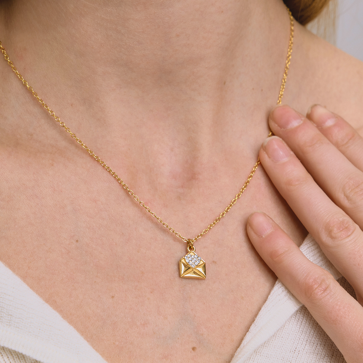 Céleste Necklace Kassandrine 18K Gold - 3