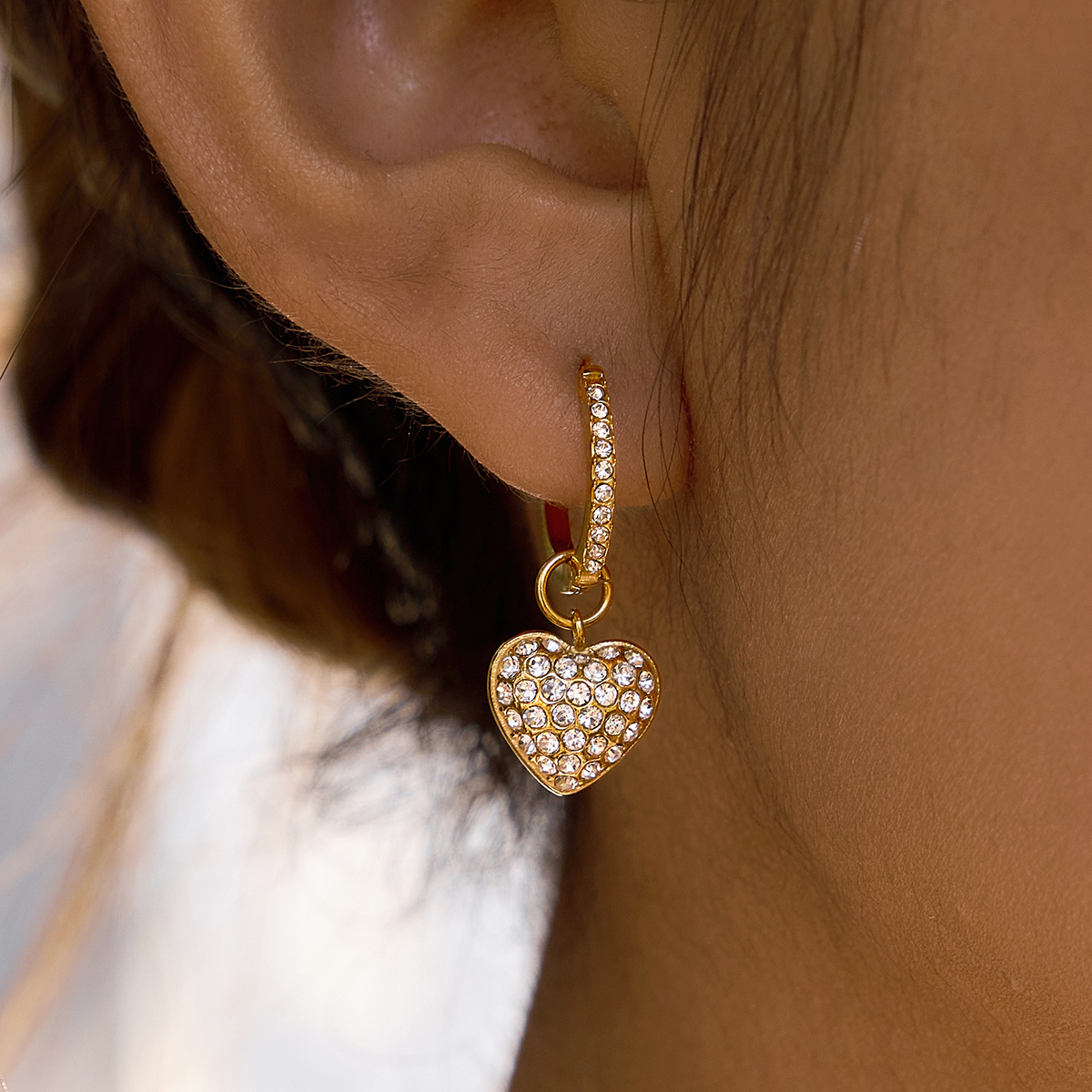 Céleste Earrings Lysandra-Rose 18K Gold - 8