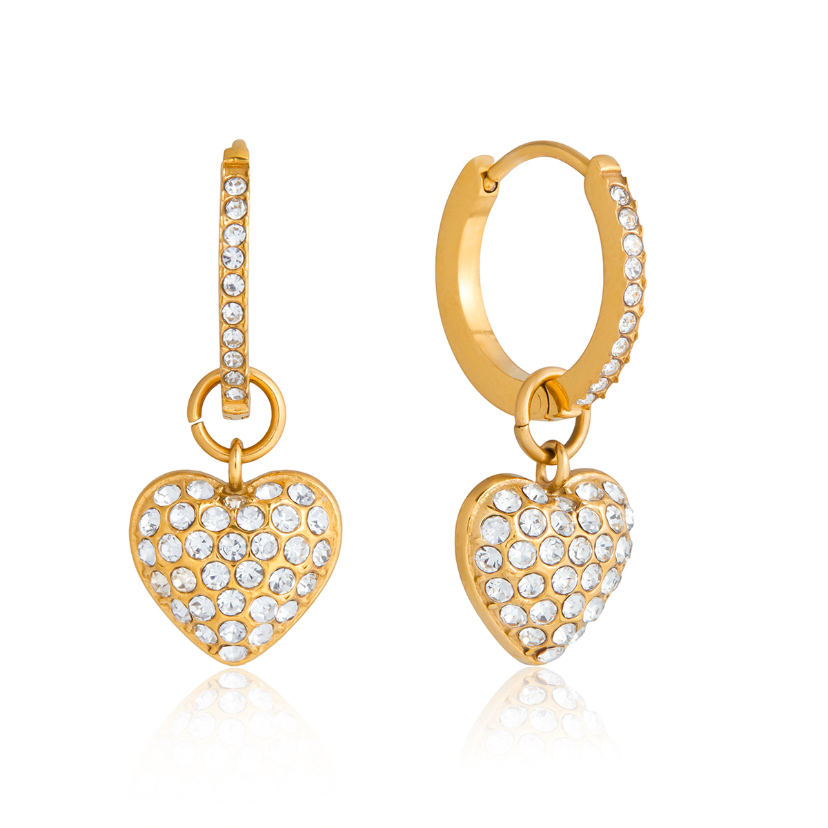 Céleste Earrings Lysandra-Rose 18K Gold - 7