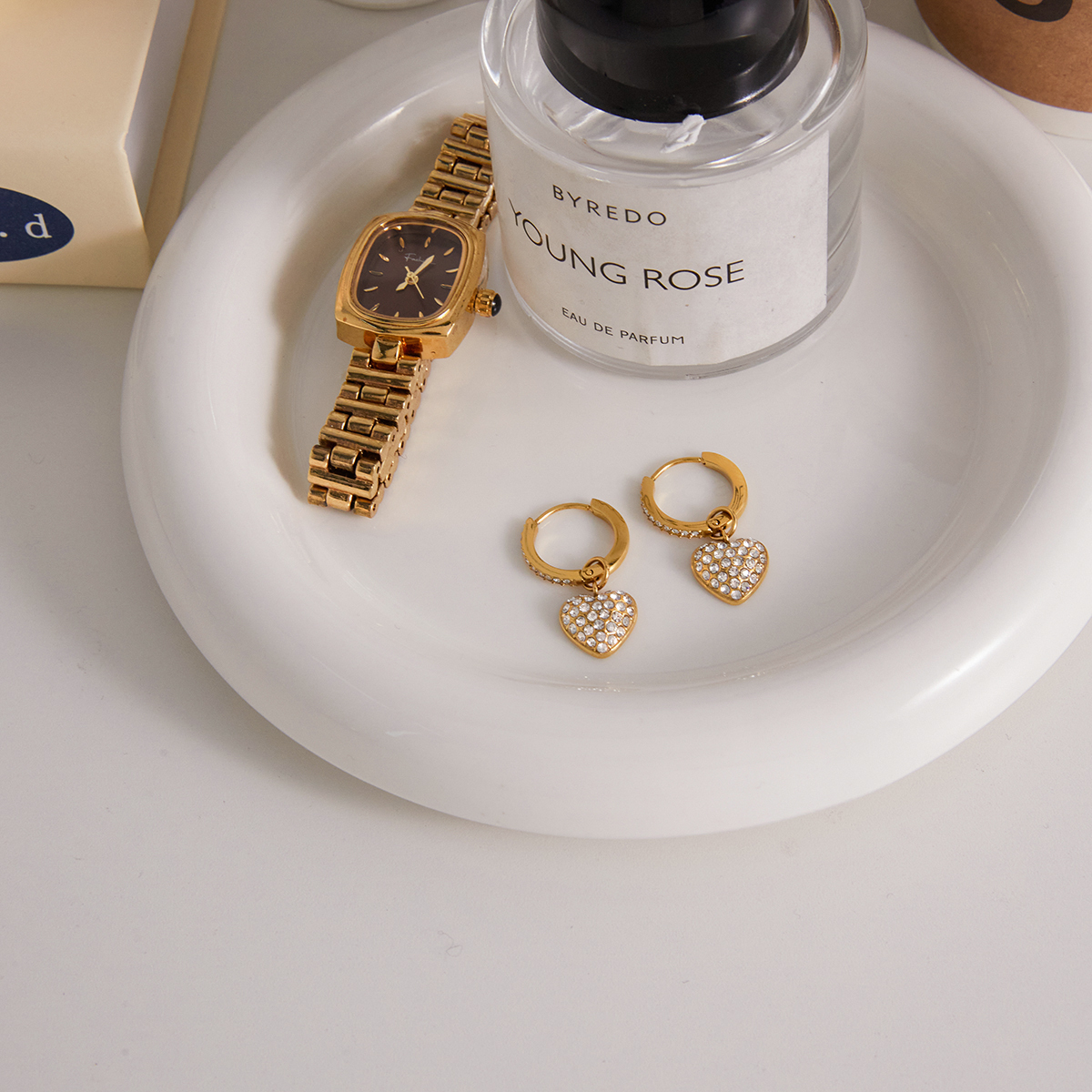 Céleste Earrings Lysandra-Rose 18K Gold - 2