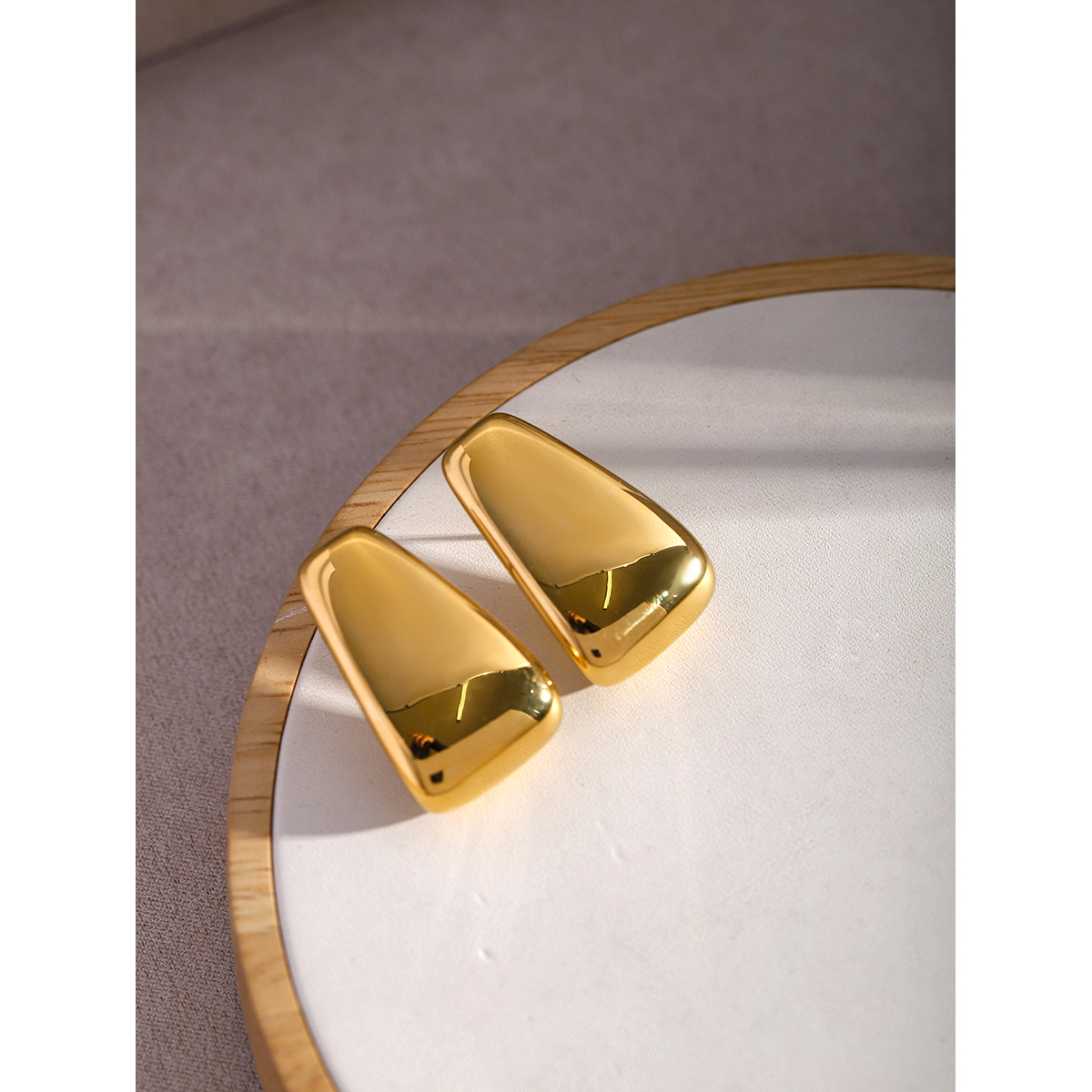Céleste Earrings Nacarine 18K Gold - 3