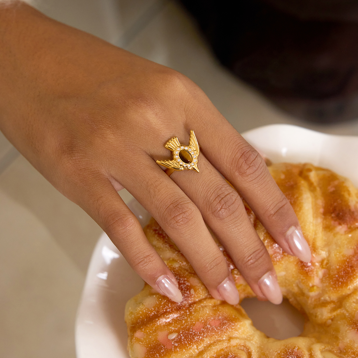 Céleste Ring Oréliane-Rose 18K Gold - 7