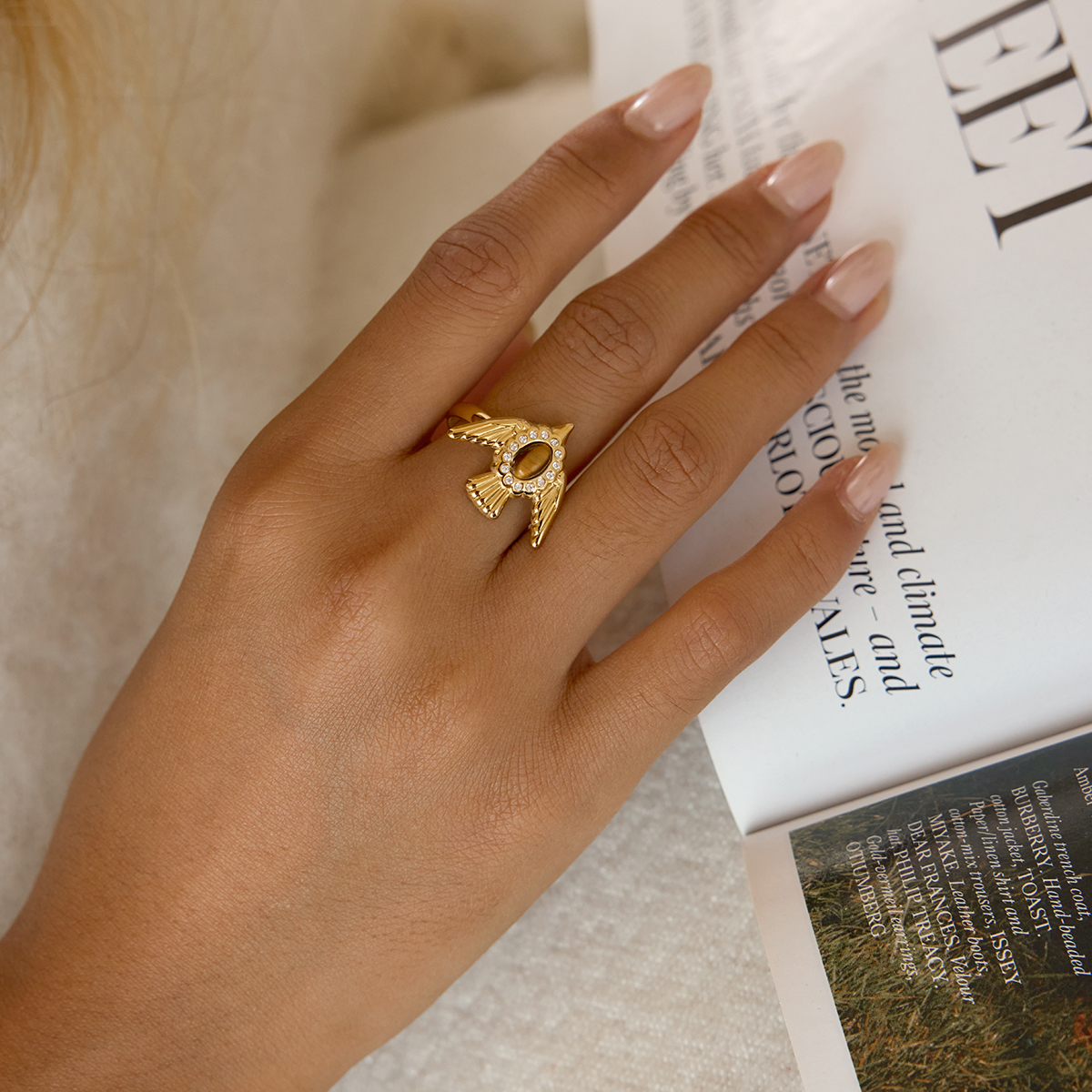 Céleste Ring Oréliane-Rose 18K Gold - 4