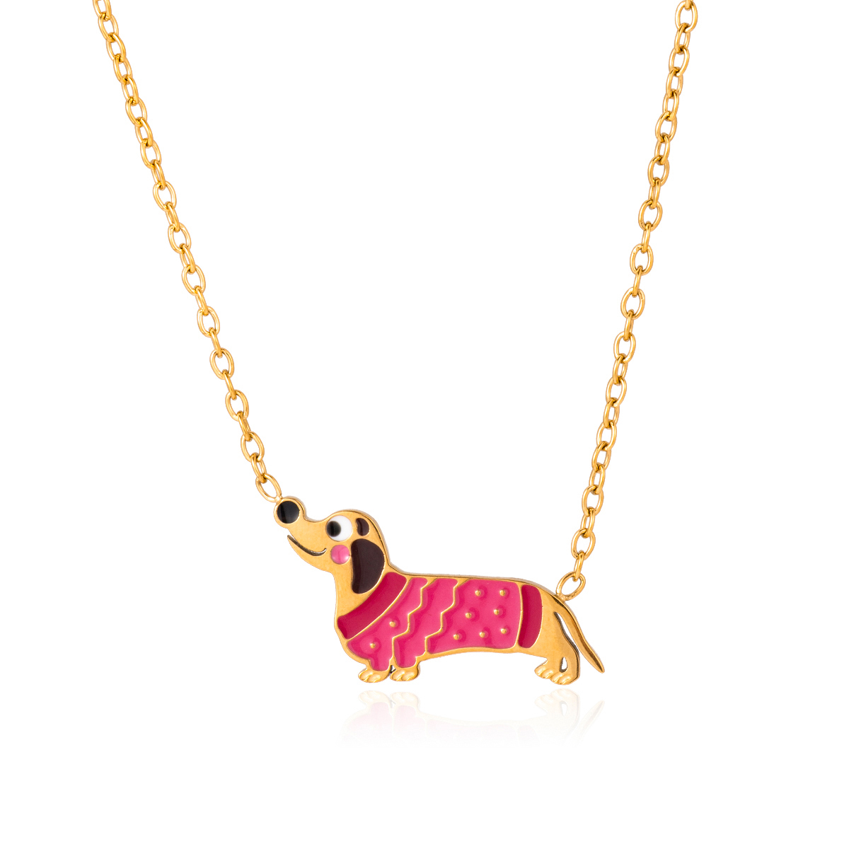 Céleste Necklace Palomine 18K Gold - 5