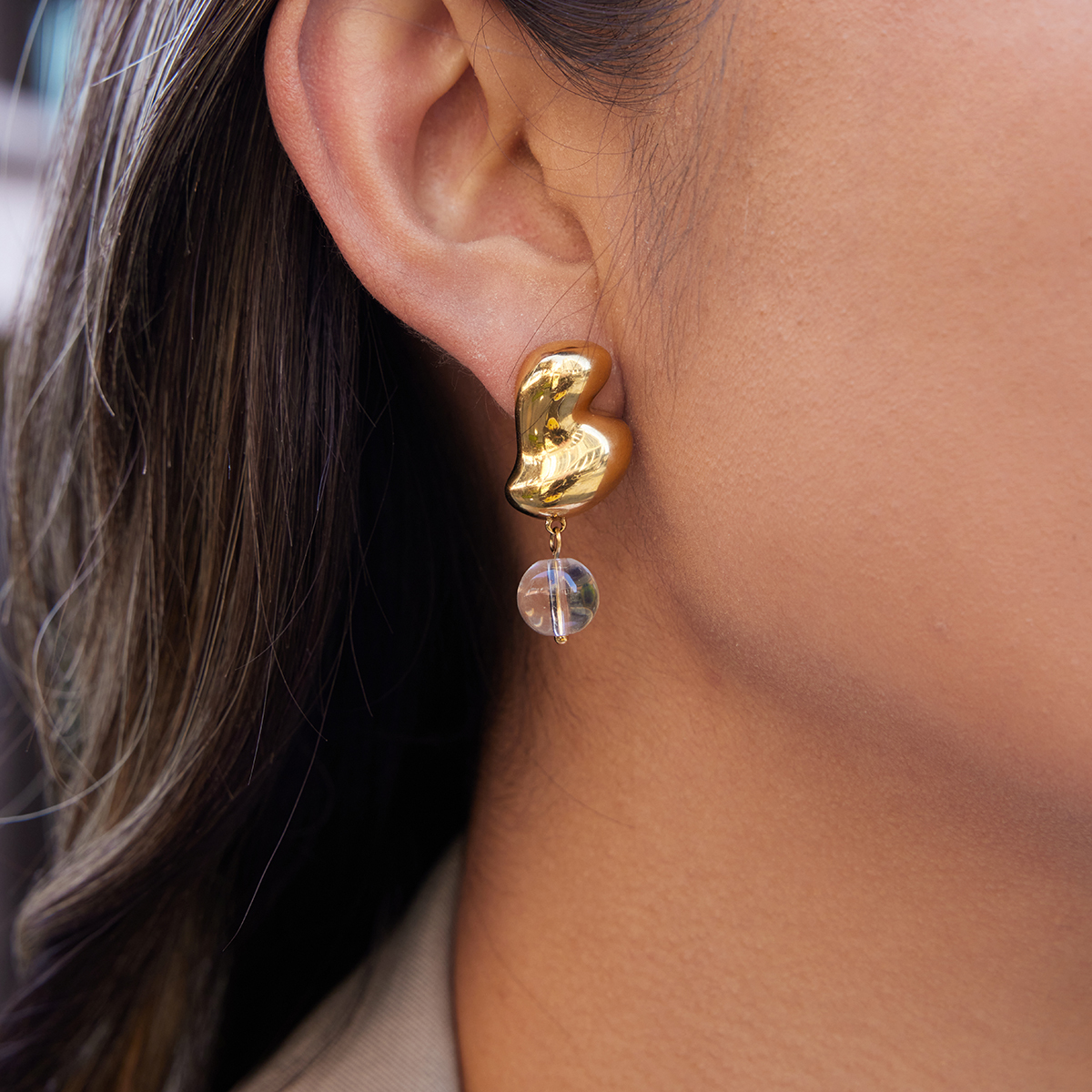 Céleste Earrings Rosavelle 18K Gold - 11