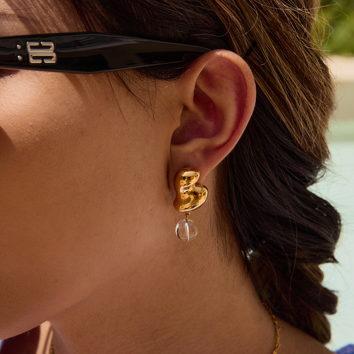 Céleste Earrings Rosavelle 18K Gold - 7