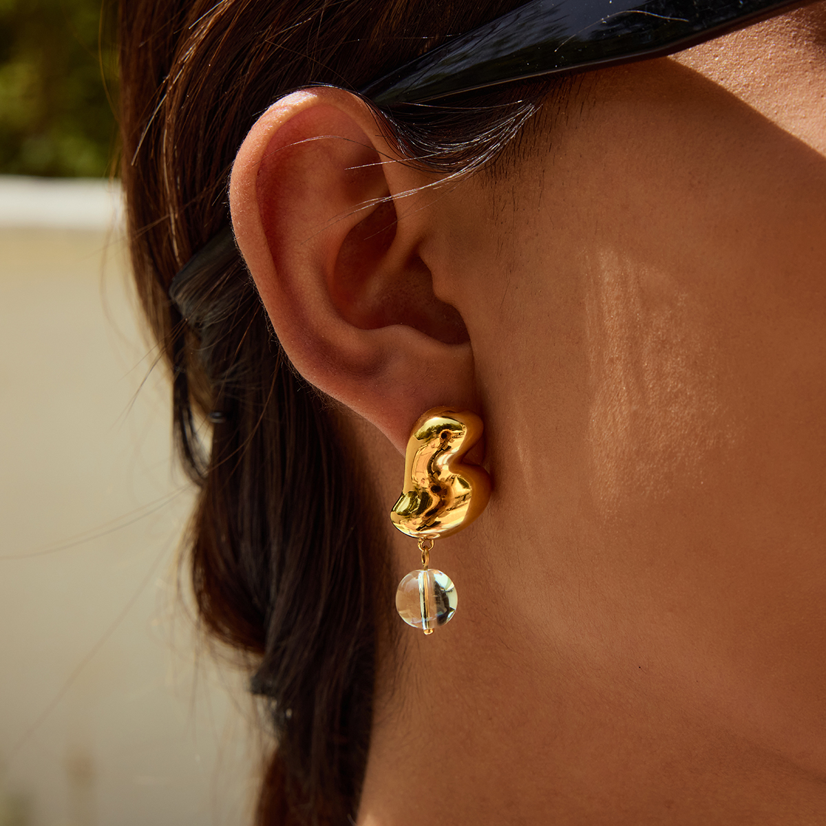 Céleste Earrings Rosavelle 18K Gold - 9