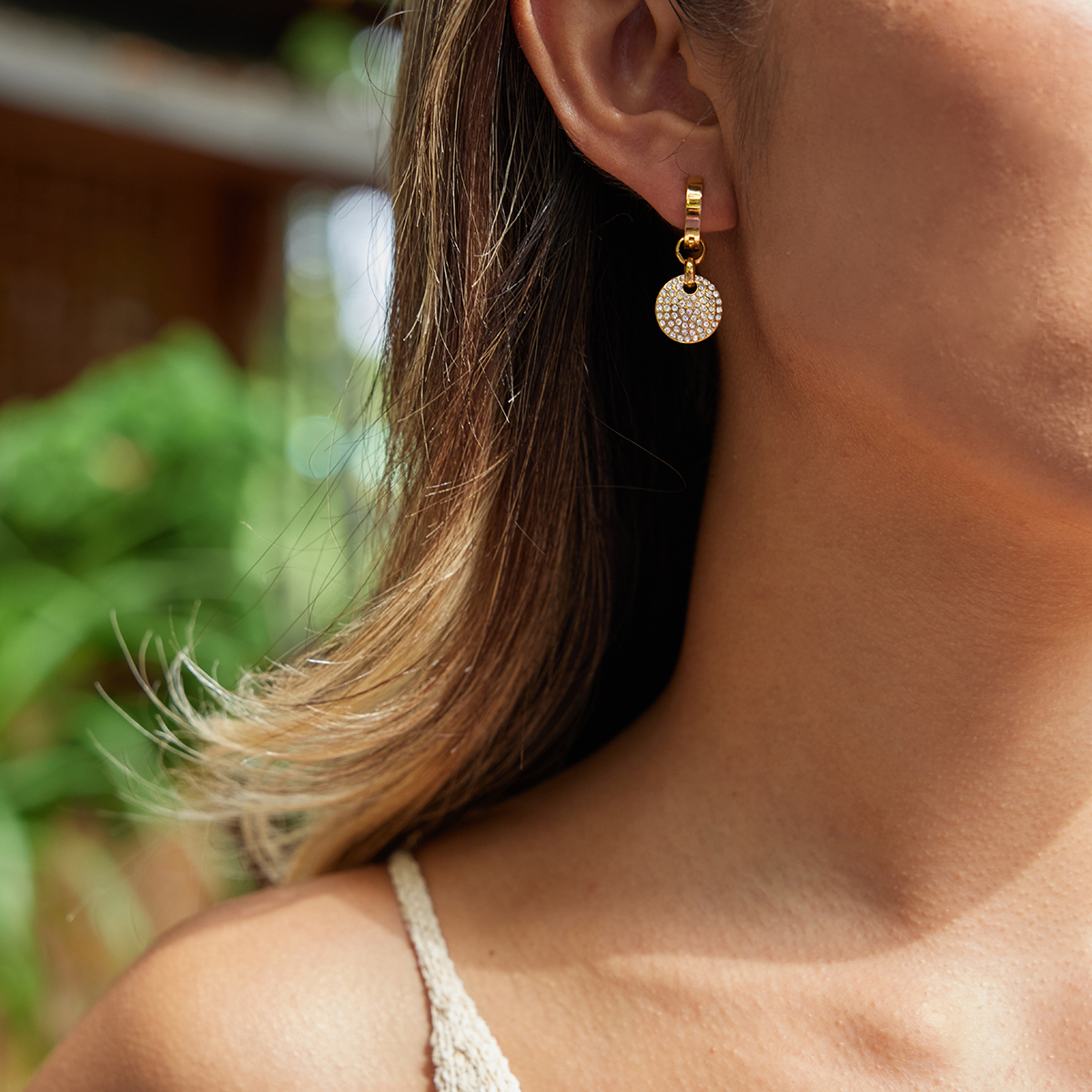 Céleste Earrings Silvestrine 18K Gold - 8