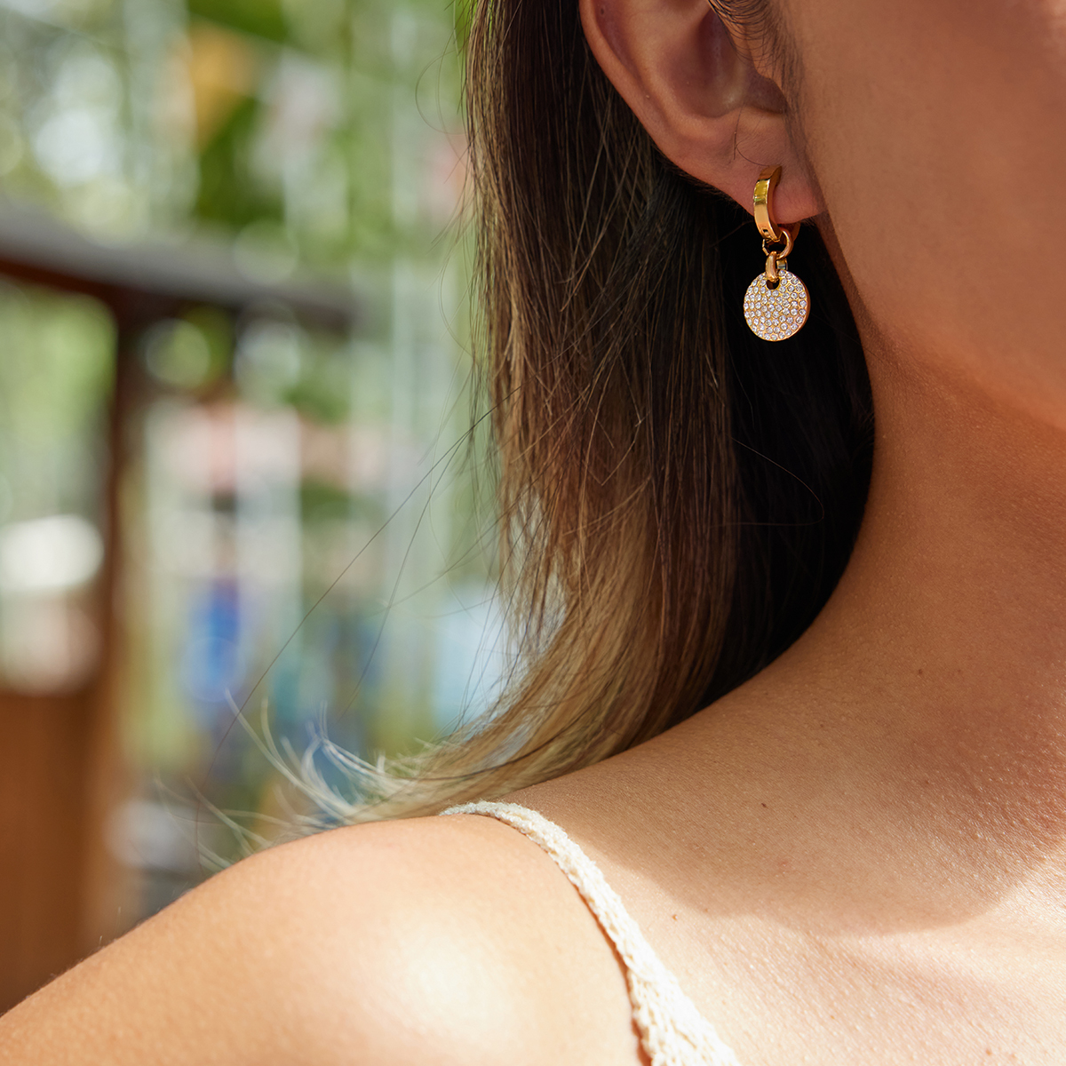 Céleste Earrings Silvestrine 18K Gold - 7