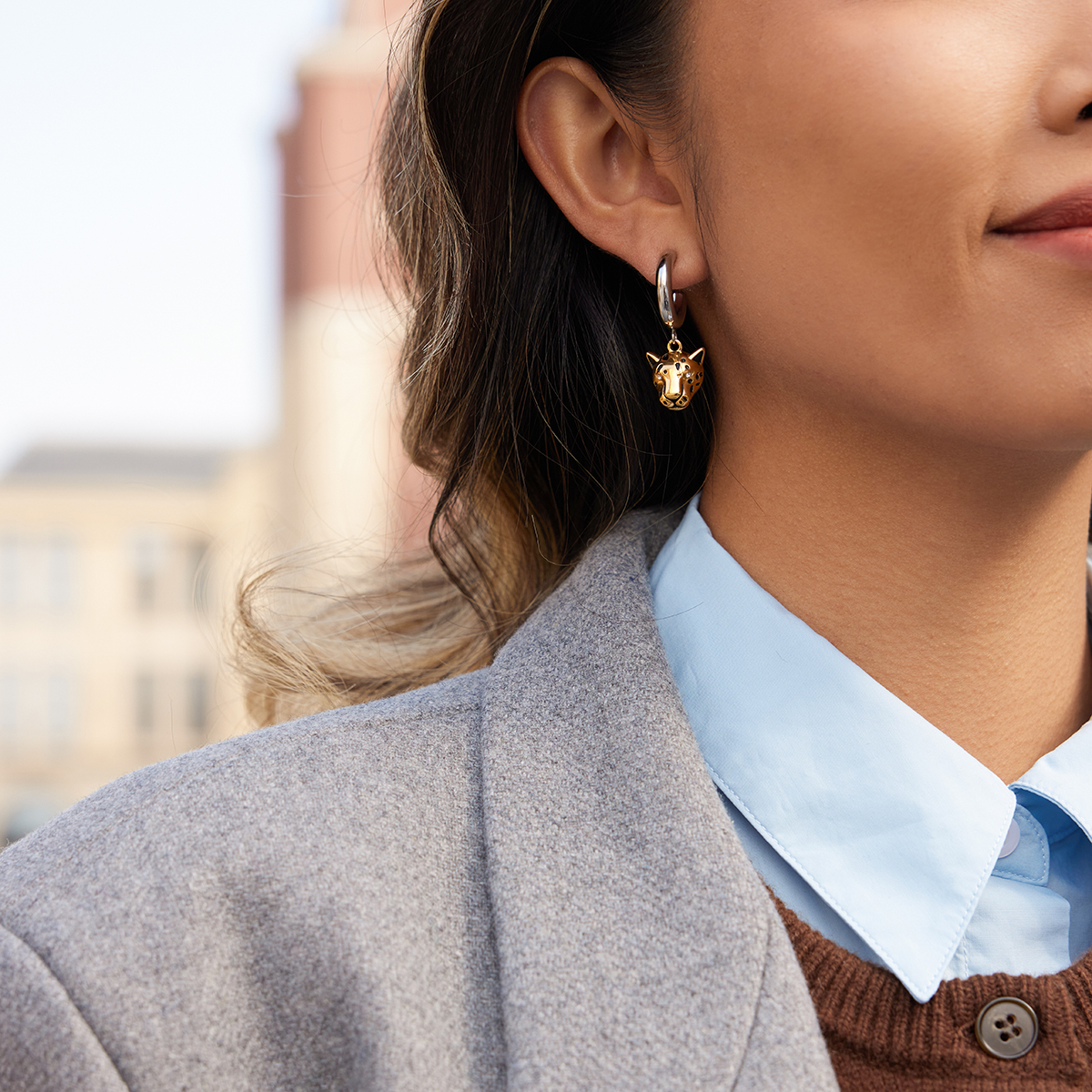 Céleste Earrings Téophila 18K Gold - 10
