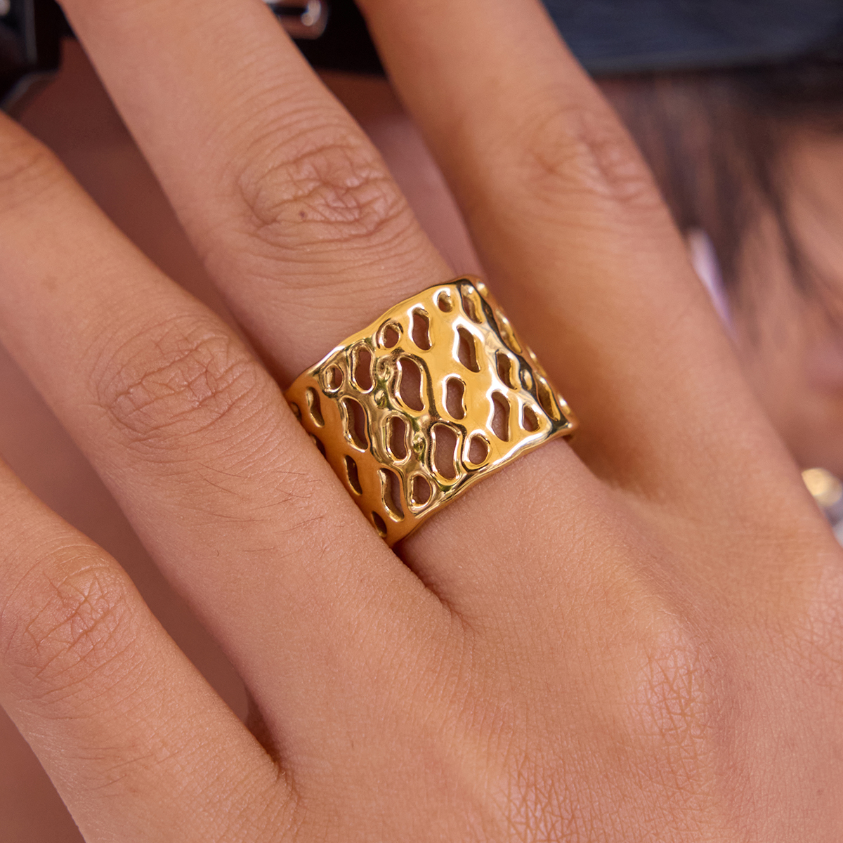 Céleste Ring Uladine 18K Gold - 13