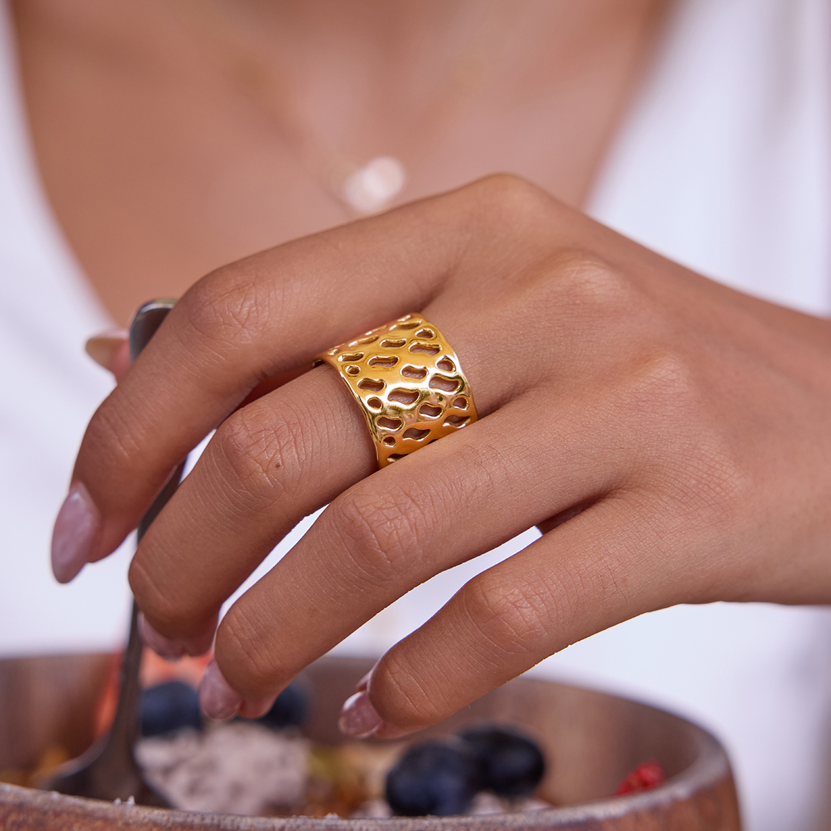 Céleste Ring Uladine 18K Gold - 15