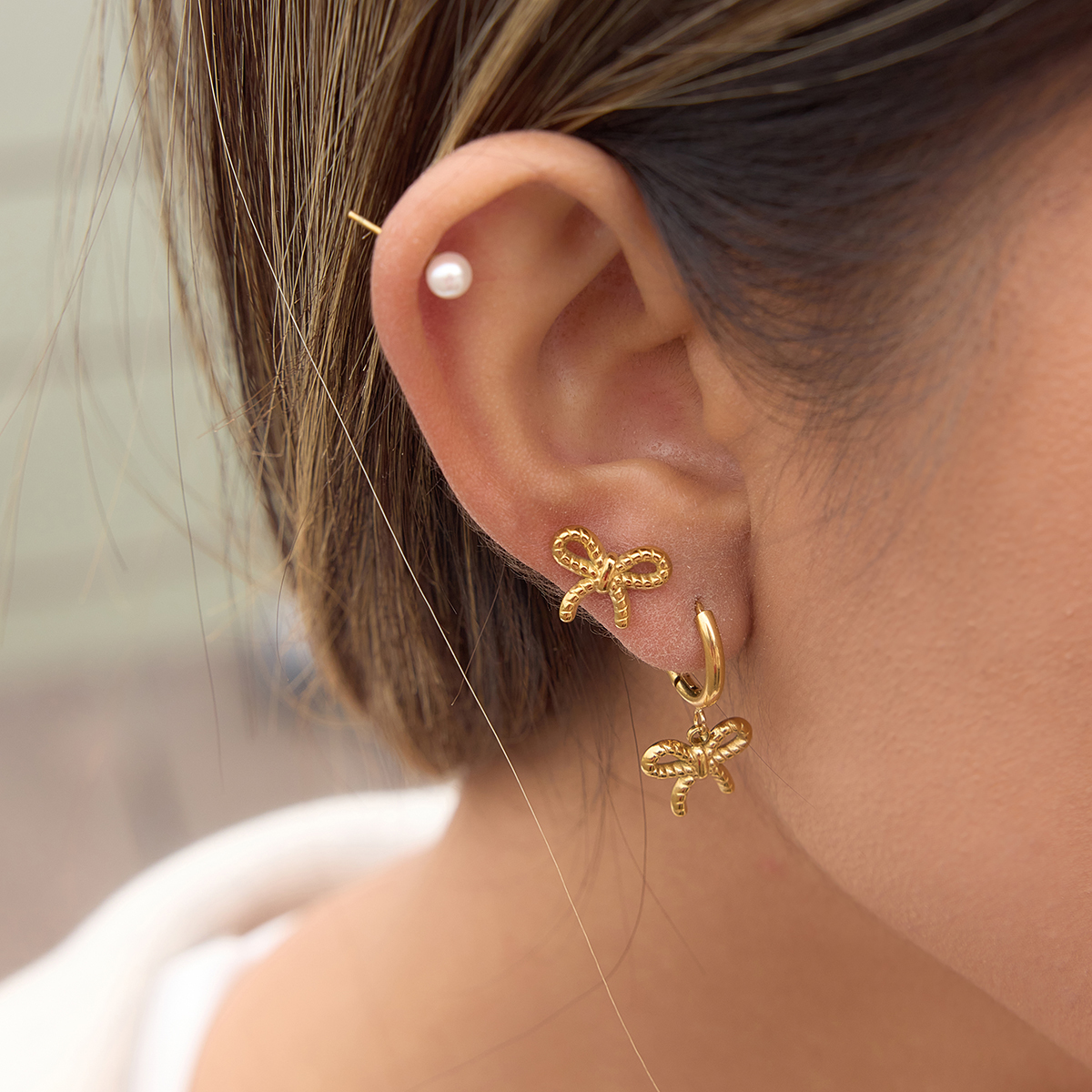Céleste Earrings Aubinelle 18K Gold - 9