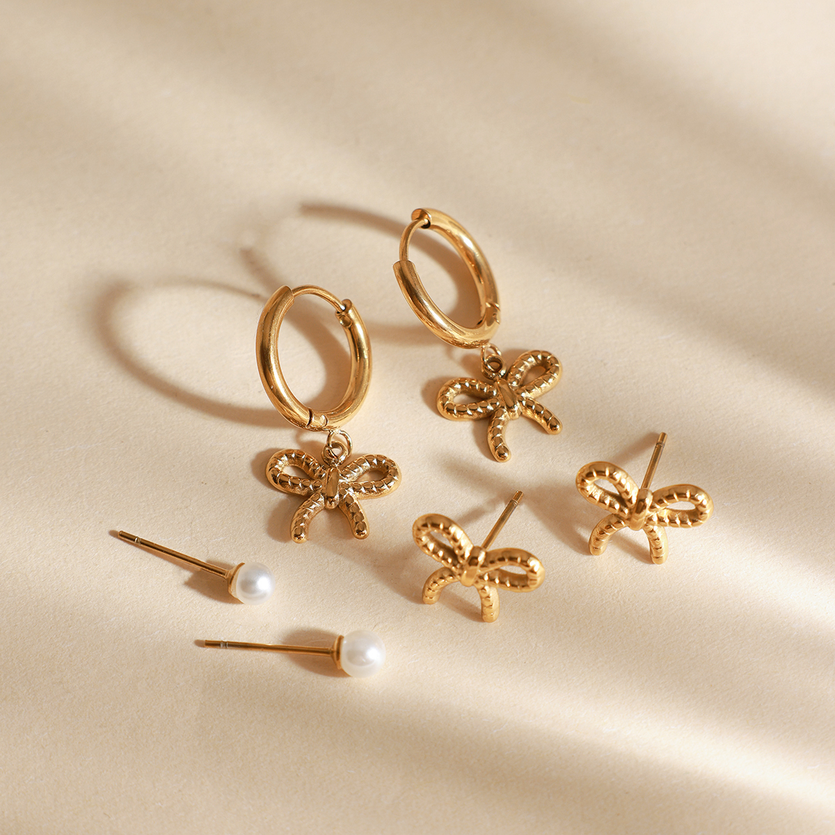 Céleste Earrings Aubinelle 18K Gold - 3