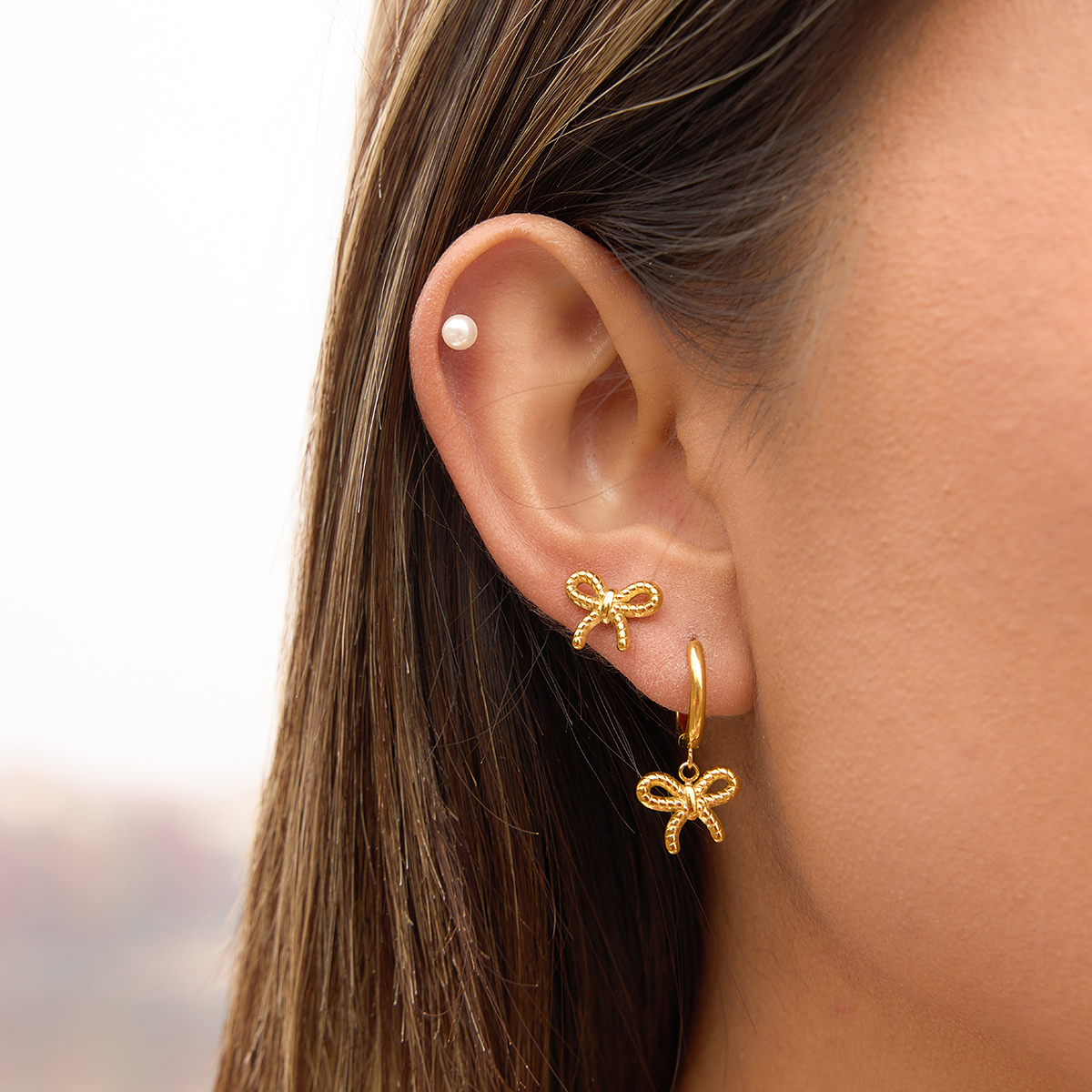 Céleste Earrings Aubinelle 18K Gold - 7