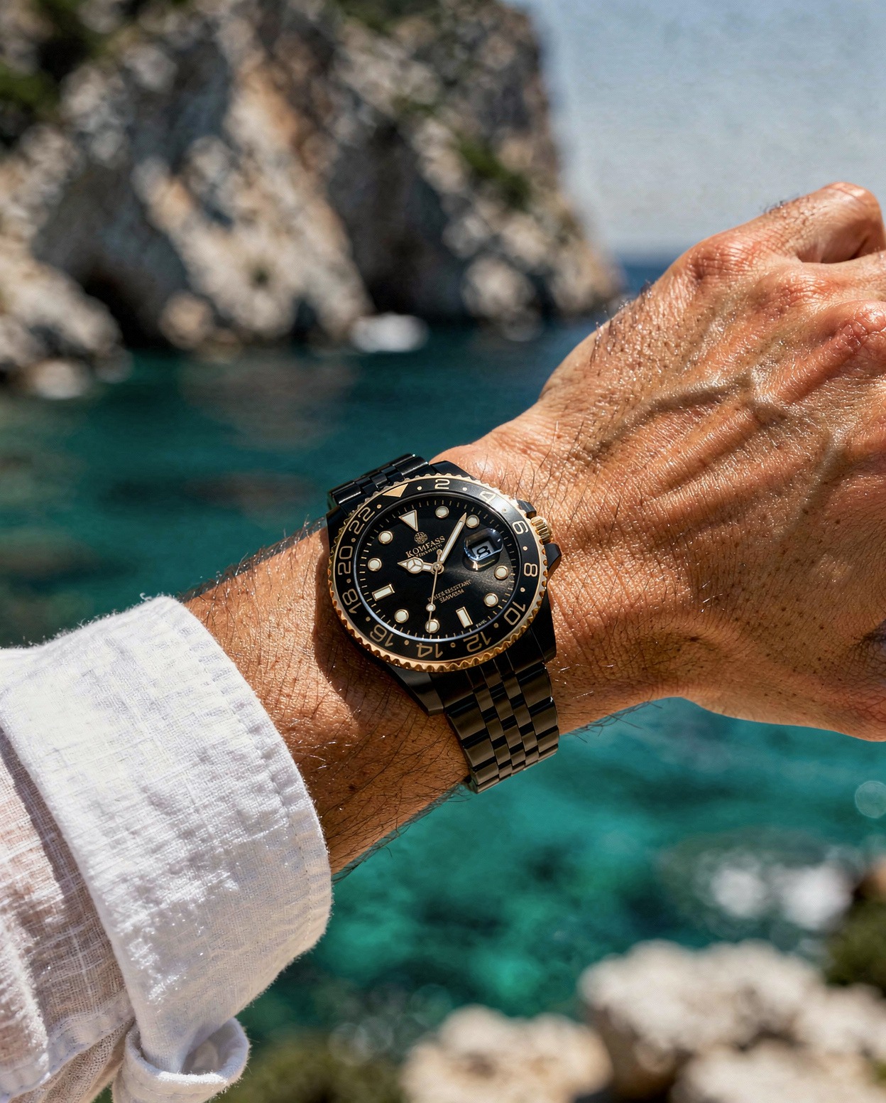 Kompass Monarch Black Gold - 10