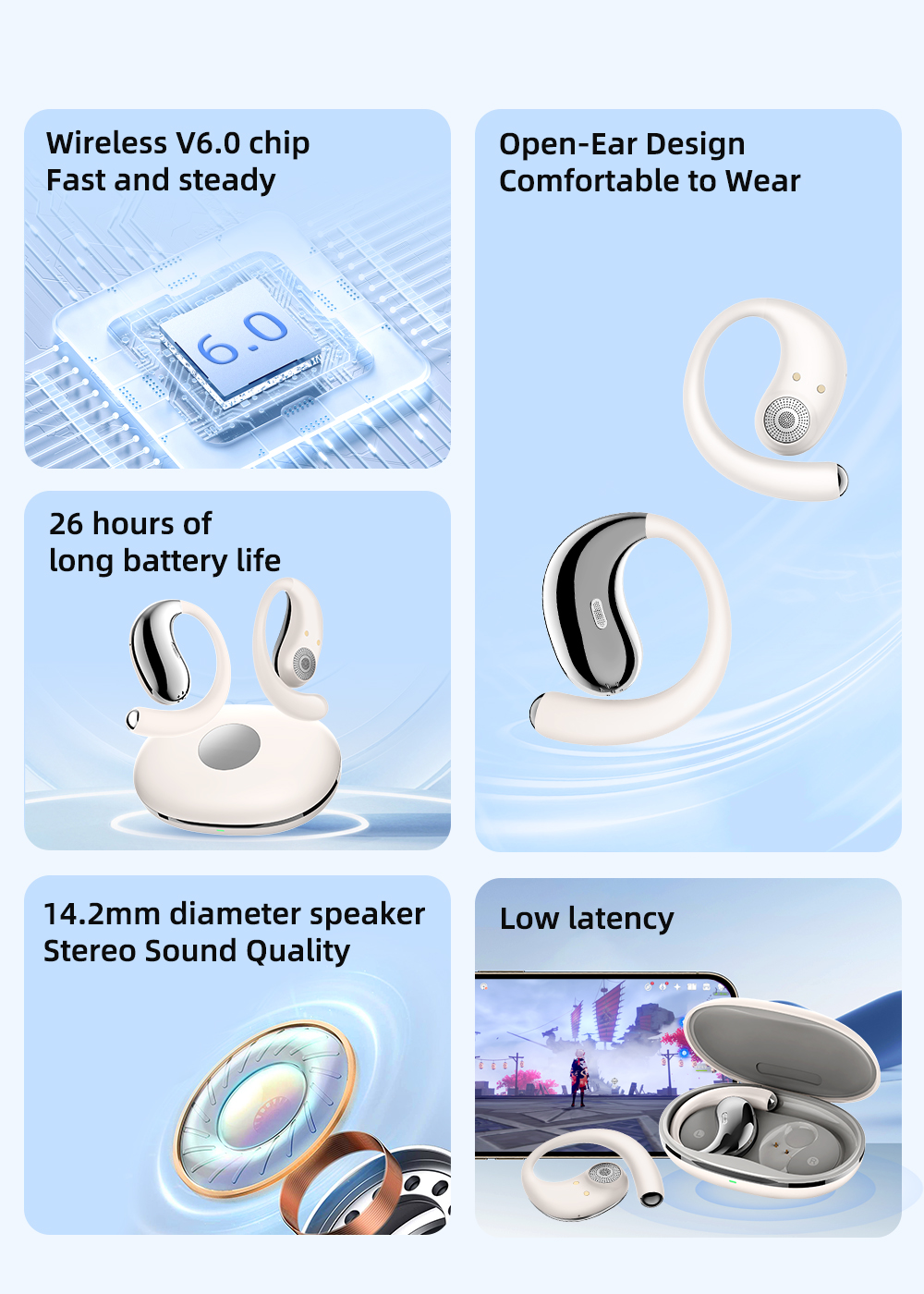 Philippe Palmer EarBuds Pulse Midnight Black - 7