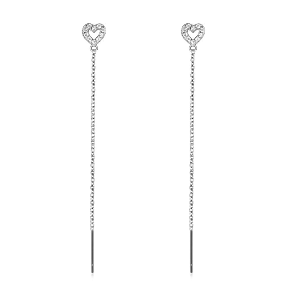 Canard Jewelry S925 Earrings Kennedy Platinum