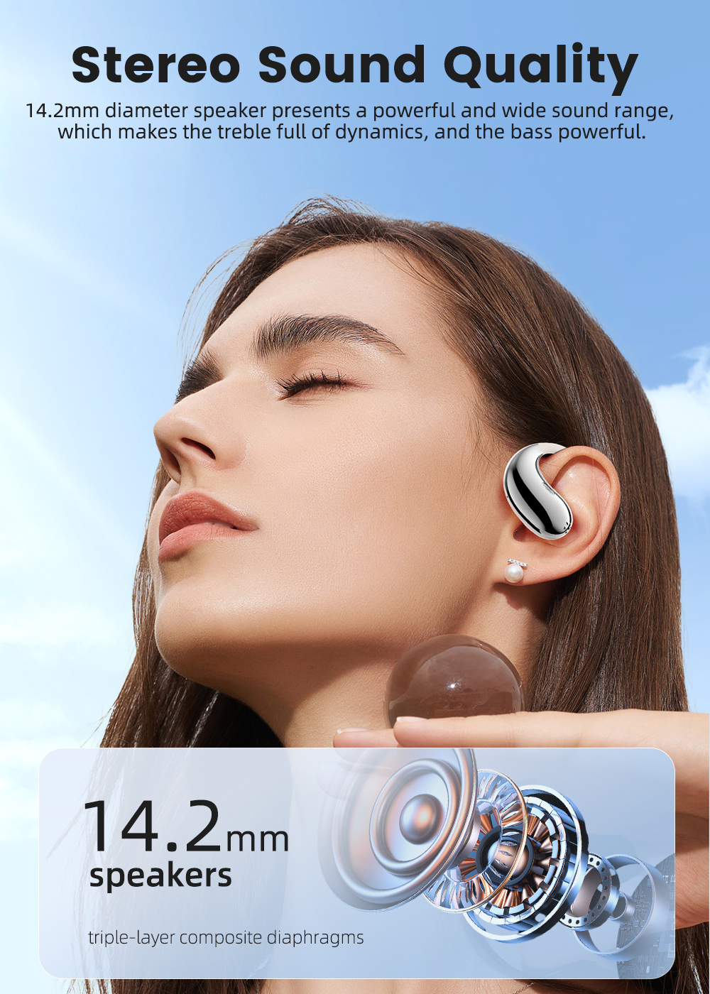 Philippe Palmer EarBuds Pulse Cloud White - 11