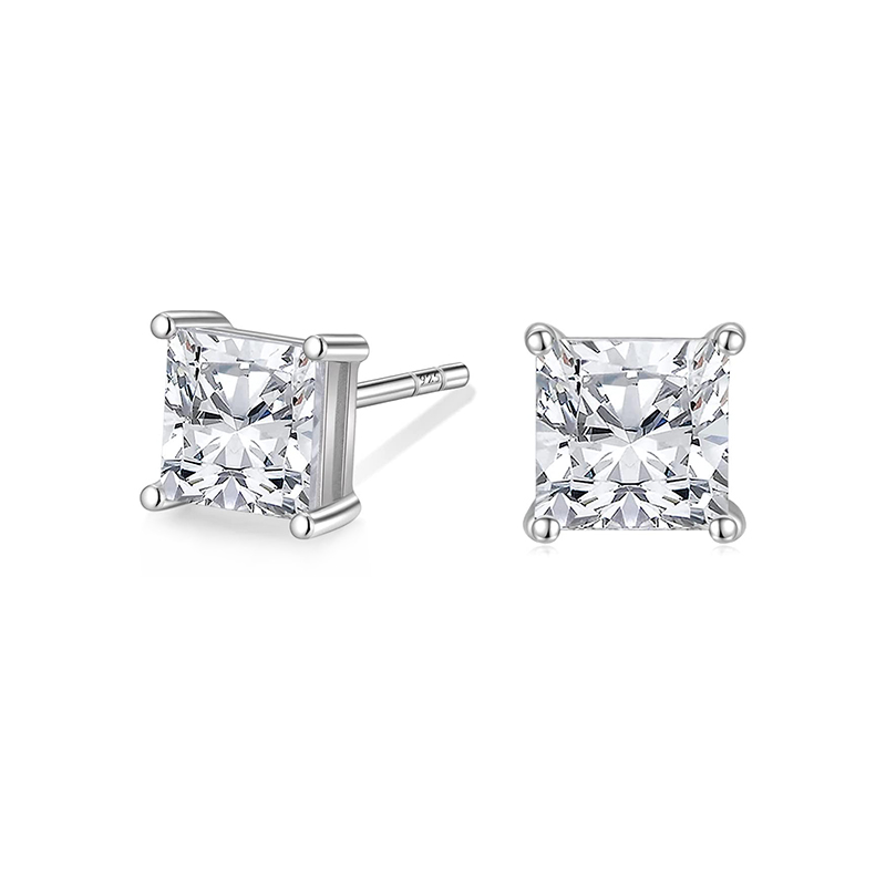 Canard Jewelry S925 Earrings Paige Platinum