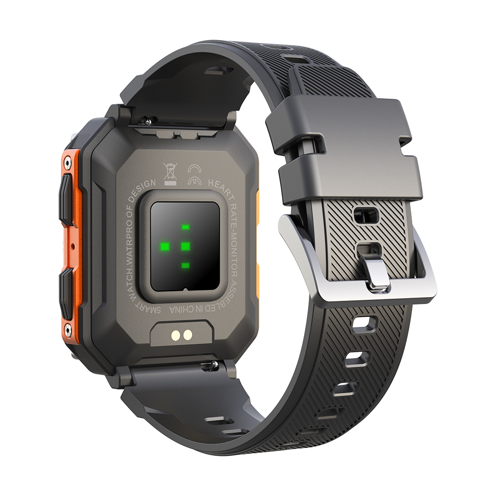 Philippe Palmer Smart Watch LP67 Black Orange - 7