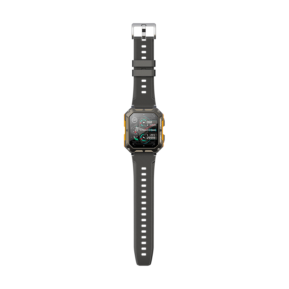 Philippe Palmer Smart Watch LP67 Black Orange - 10